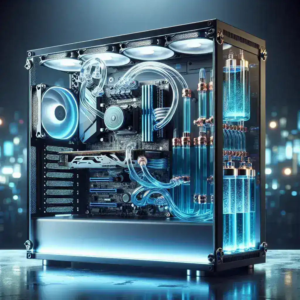 Corsair apresenta gabinete transparente com refrigeração líquida